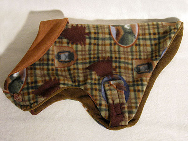 Fleece Jacket: Happy Little Camper