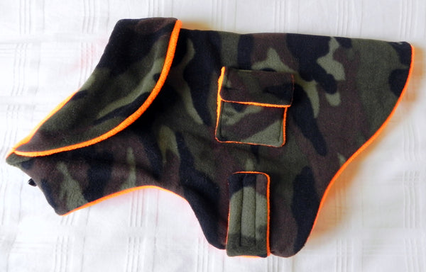 Cold Climate Coat: Cargo Camo fleece