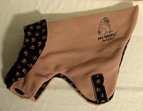 Lighter Weight Fleece Jacket: Muddy Paws